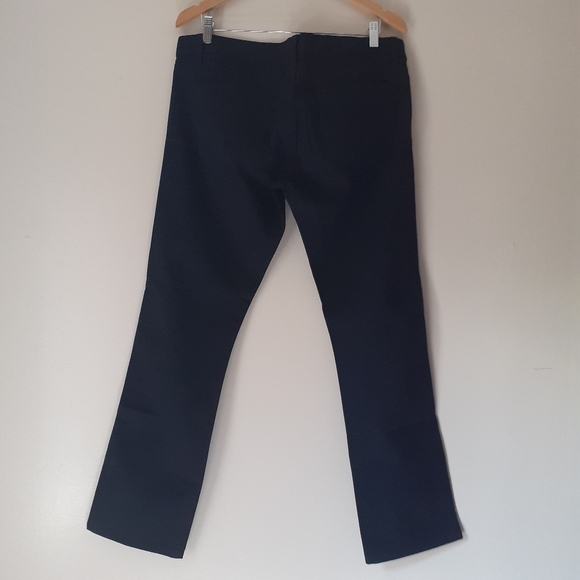 1200cad RALPH LAUREN Black Label Black Gold detail jeans Straight Leg/cotton 31w - Picture 4 of 10
